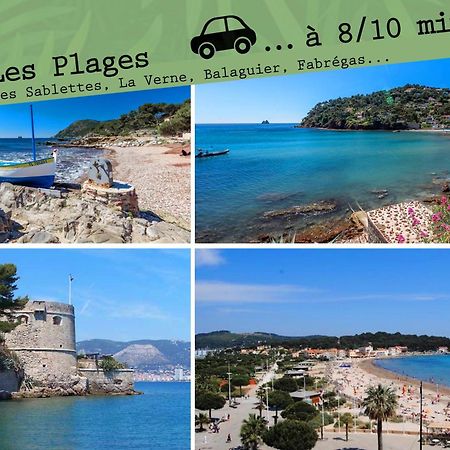 La Cahute H24,Cosy,Port,Plage,Wifi,Netflix La Seyne-sur-Mer Eksteriør billede