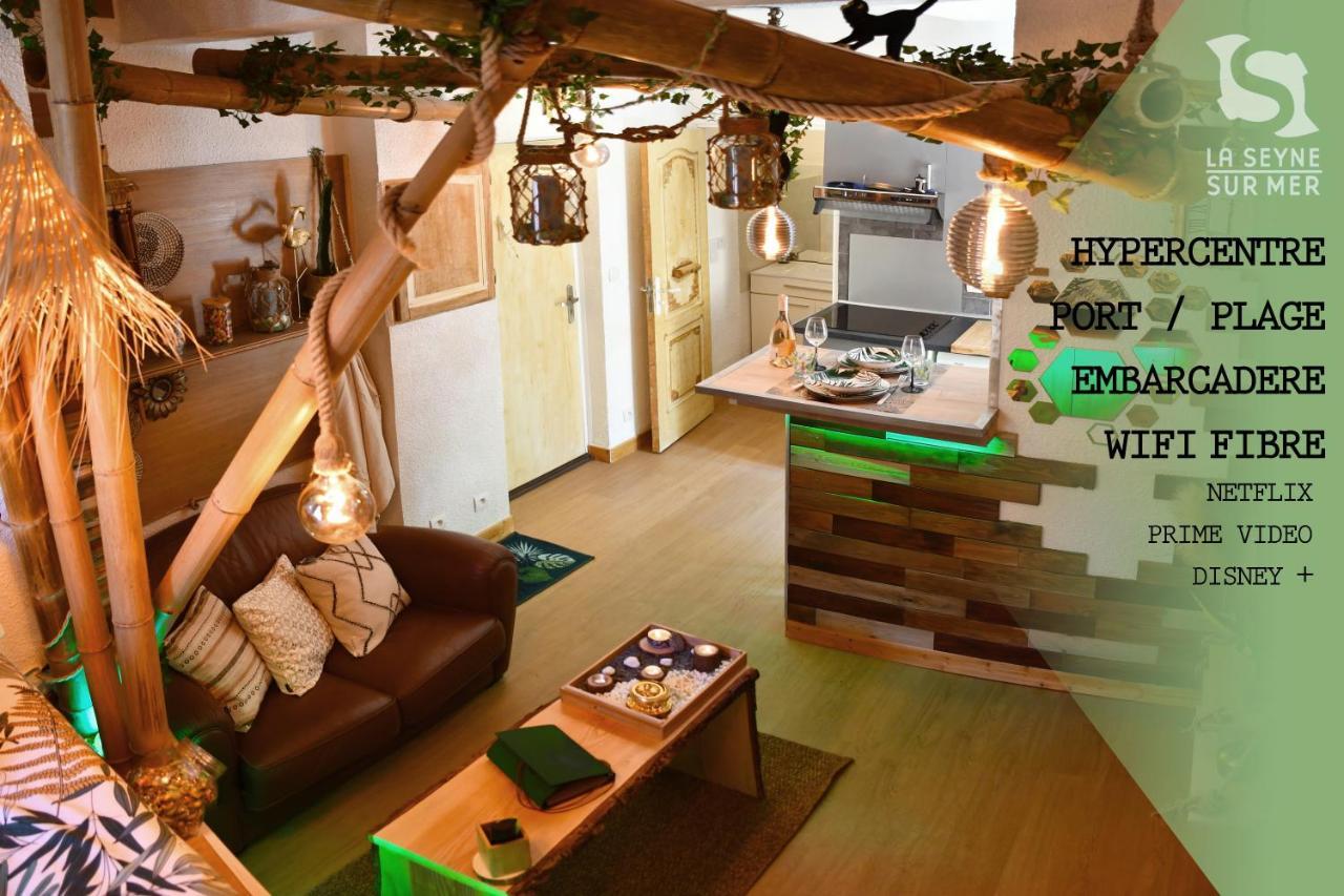 La Cahute H24,Cosy,Port,Plage,Wifi,Netflix La Seyne-sur-Mer Eksteriør billede