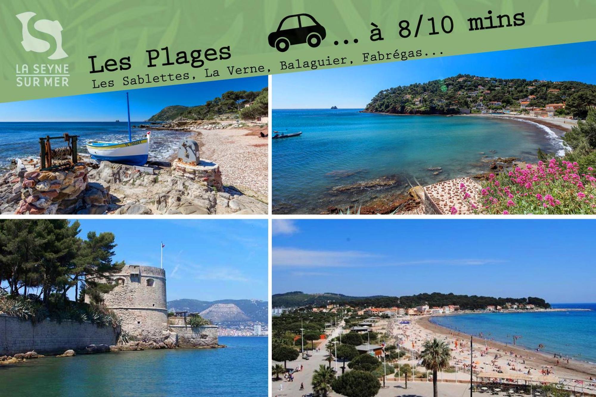 La Cahute H24,Cosy,Port,Plage,Wifi,Netflix La Seyne-sur-Mer Eksteriør billede